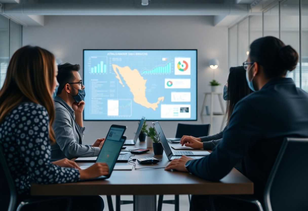 Empresario planeando estrategia digital Empresario planeando estrategia digital